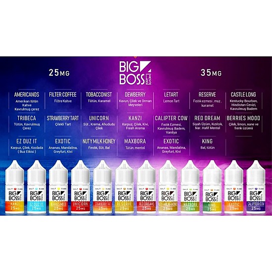 Big Boss - Dewberry 30 ml Salt Likit