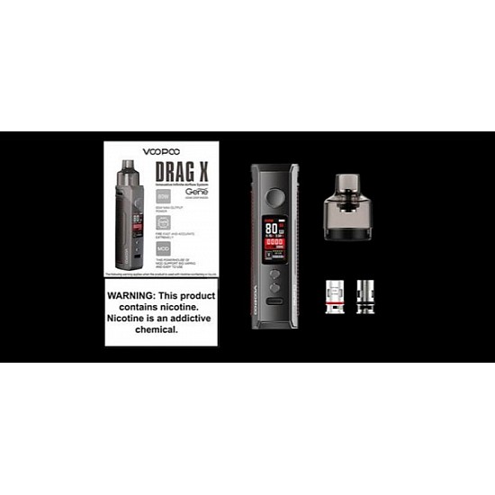 Voopoo - Drag X 80 W Pod Mod Elektronik Sigara Kit